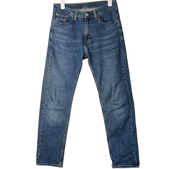 Levi's 505 Regular Fit Straight Leg Jeans 32x31 - Picture 3 of 8